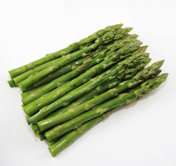 Frozen green asparagus