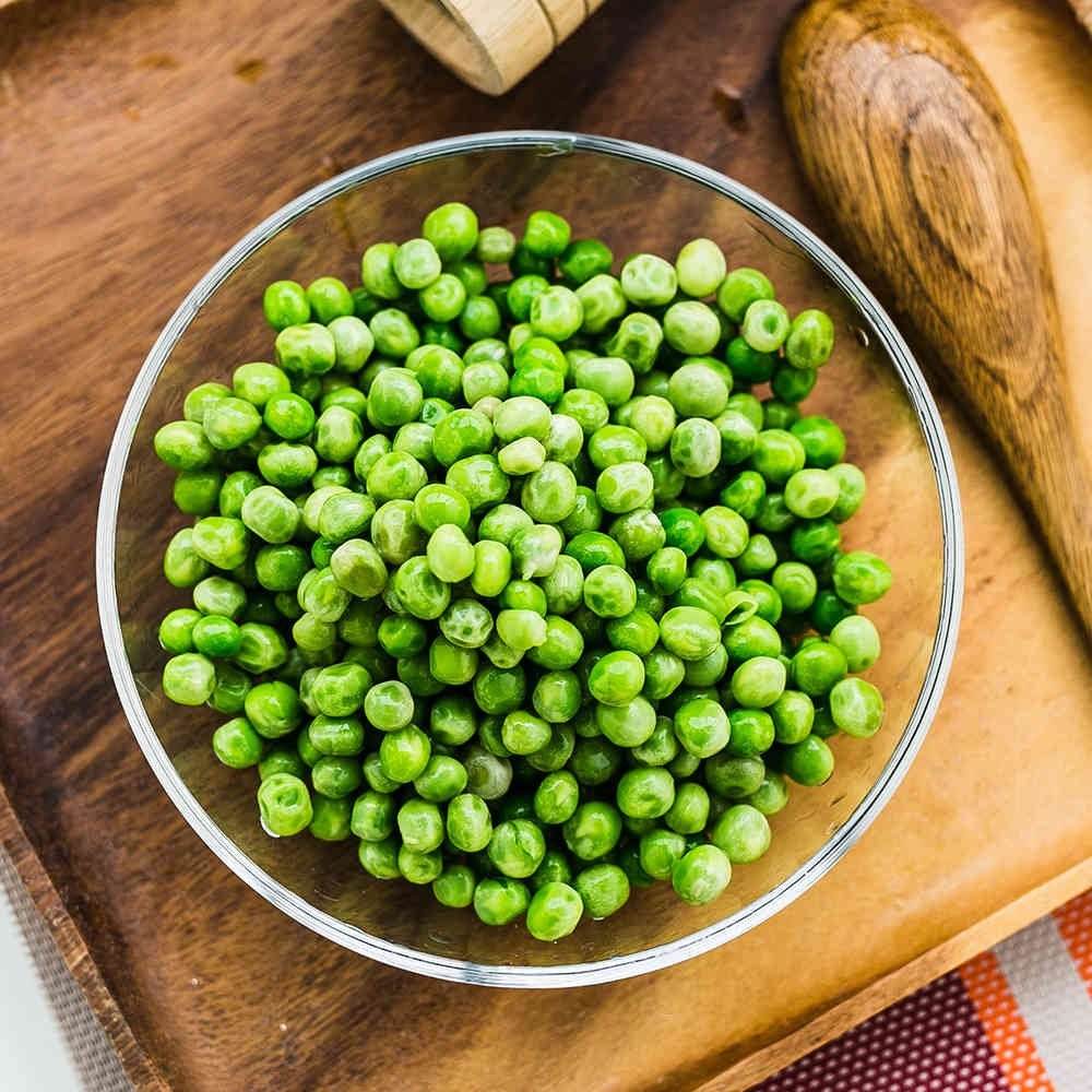 Frozen green peas