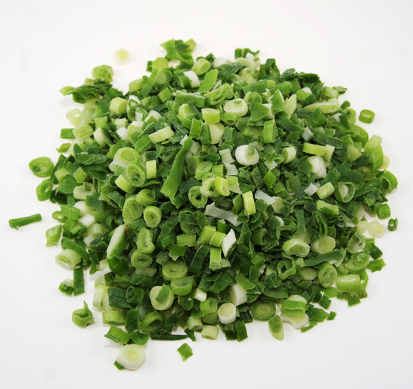 Frozen green onions