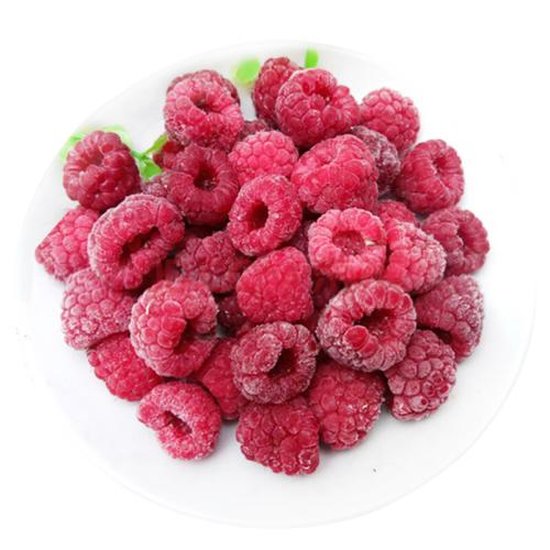 Frozen raspberry